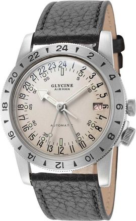 Glycine Airman No.1 GMT Automatic Silver Dial Watch GL0372