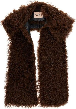 Plan C Shearling Scarf