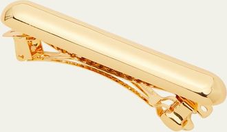 Lelet NY Glossy Bar Brass Barrette