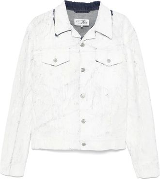 Maison Margiela Giacca denim - Bianco