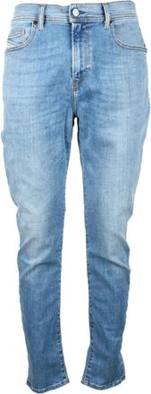 Diesel Slim-fit Jeans - Heren - Slim Fit Jeans - Blauw - W32 - Katoen - Jeans