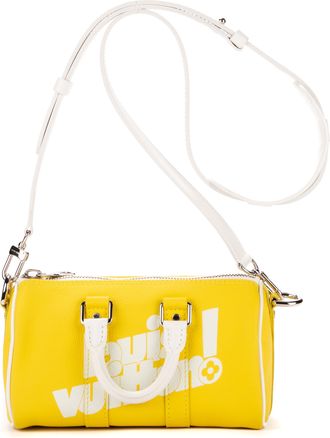 Louis Vuitton Ltd. Ed. Virgil Abloh Keepall Bandouliere XS Reistas