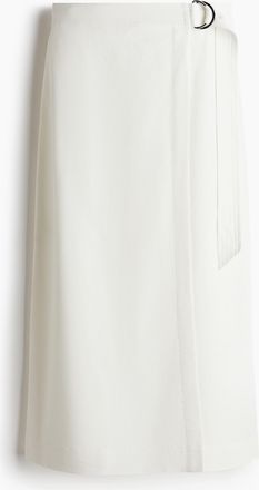 H&M Wickeljupe aus Leinenmischung - Weiss