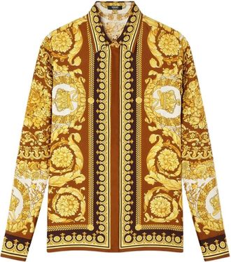Versace Top - Dames - Overhemden - Veelkleurig - S - Overhemden