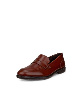 Ecco Womens Dress Classic 15 Shoes In Cognac