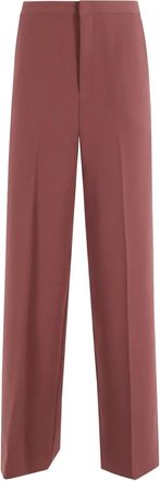 Isabelle Blanche Pantaloni a gamba ampia - Rosso