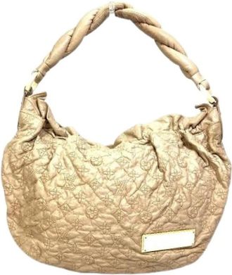 Louis Vuitton Pre-owned Monogram Olympe Schoudertas - Dames - Vintage Schoudertas - Beige - ONE Size - Leer - Vintage