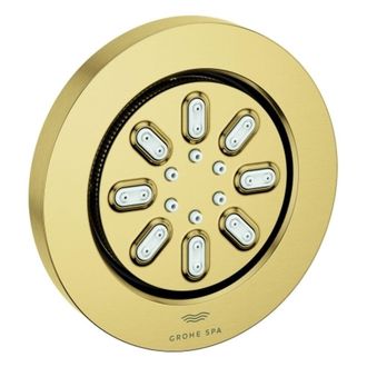 GROHE Ducha Lateral 26801 Rainshower Aqua Forma Redonda Cool Sunrise Cepillado, 26801gn0