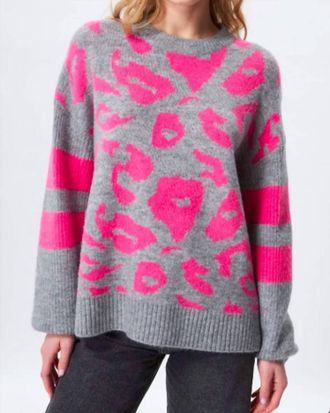 John & Jenn Phinn Sweater In Lava Stone