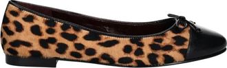 Tory Burch Cap-Toe Ballet - Dames - Ballerinas - Veelkleurig - 38 EU - Leer - Schoenen
