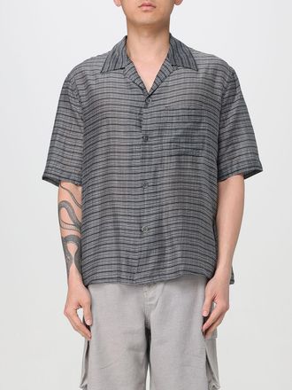 Our Legacy Linnen Korte Mouw Shirt Casual