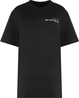 ISO.POETISM Cotton T-shirt - Heren - T-shirts - Zwart - M - Katoen - Tops
