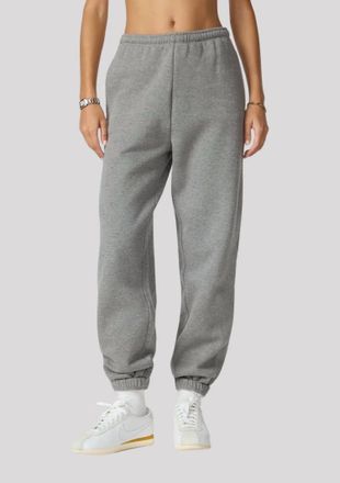 MPG Sport Kathleen Boyfriend Sweatpants In Heather Steel Grey