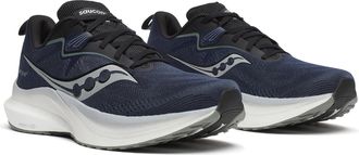 Saucony Mens Tempus 2, Navy/Black, 10