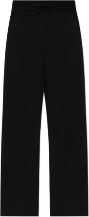 Balmain Trainingsbroeken met geborduurd logo - Heren - Sweatpants - Zwart - M - Katoen - Broeken