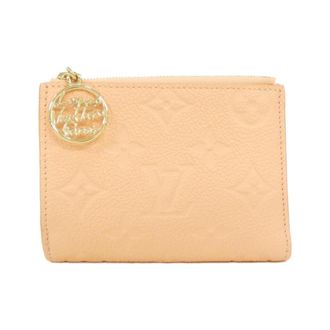 Louis Vuitton Peach Leather Wallet (Bi-Fold) (Pre-Owned)