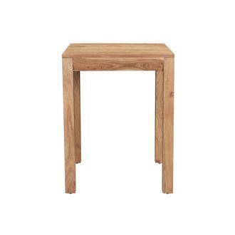 Miliboo Mesa De Comedor Extensible En Acacia Maciza L80-135 Cm Balto