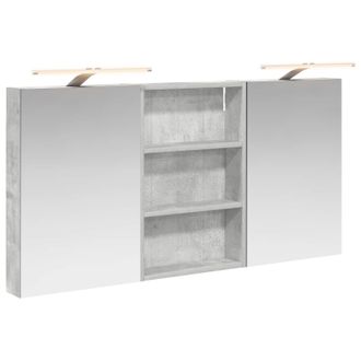 vidaXL Juego De Muebles De Ba&ntilde;o Con Estante 3 Pcs 120 X 10,5 X 60,5 Cm Vidaxl