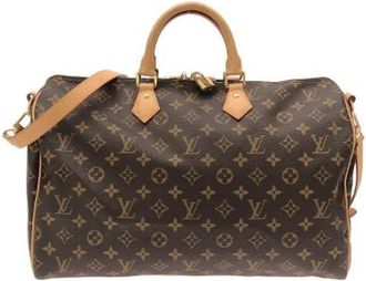Louis Vuitton Pre-owned Monogram Boston Bag - Dames - Vintage Weekendtas - Bruin - ONE Size - Vintage