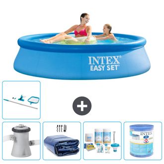 Intex Piscina Easy Set Redonda - 244x61 Cm - 8-piezas S30757