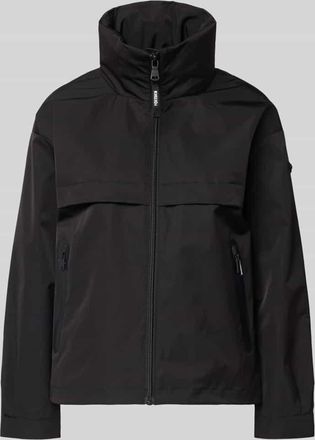 Khujo Jacke mit Stehkragen in Black, Gr&ouml;&szlig;e XXL