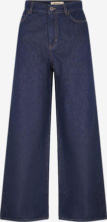 Max Mara Weite Jeans aus Baumwolldenim Dvega