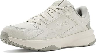 Under Armour Edge Leather Mens Shoes Summit White/Summit White/Titanium : 12.5 D - Medium, Synthetic