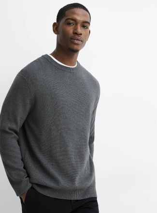 Le 31 Mens Cotton-knit sweater