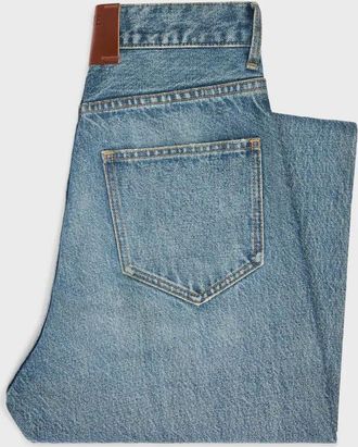 Celine Womens Boyfriend Jeans 001 Vivienne Glass Blue