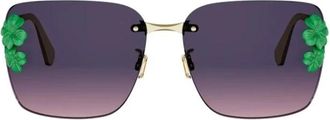 Dior Clover S2U Zonnebrillen - Dames - Zonnebrillen - Veelkleurig - 62 MM - Accessoires