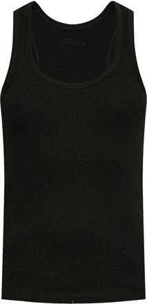 Isabel Marant Black Cotton Tank Top