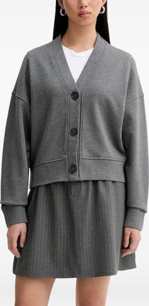 Marc O'Polo Maglione con bottoni - Grigio