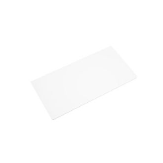 Saniclass Tops Topblad - 100x1.2x46cm - afgeronde hoeken - mat wit