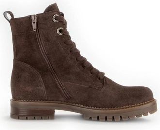 Gabor Stoere veterboot - Dames - Veterlaarzen - Bruin - 36 1/2 EU - Schoenen