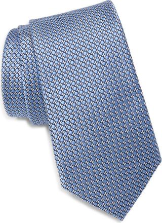 Nordstrom Chandler Geometric Jacquard Tie in Light Blue at Nordstrom