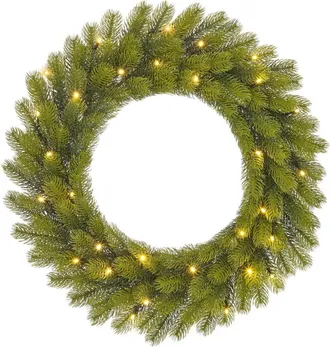 Black Box Trees Corona decorativa nigata verde h12xb60xl60cm