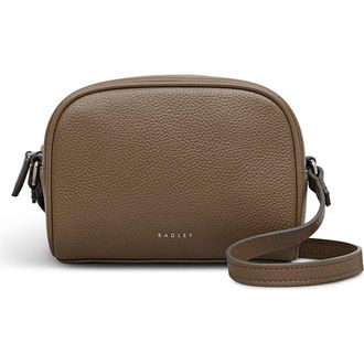 Radley London The Daily Mini Zip Around Crossbody Bag in Coffee at Nordstrom, Size X-Small