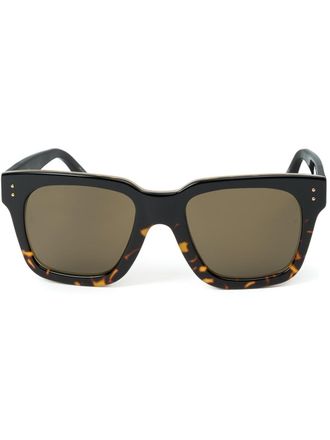 Linda Farrow 71 sunglasses - Zwart
