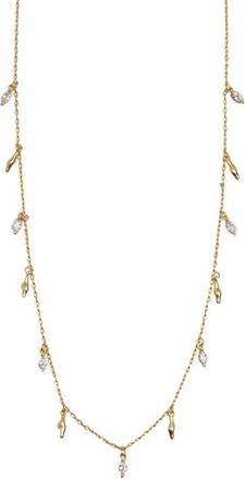 Argento Vivo Molten Charm Necklace in Gold at Nordstrom