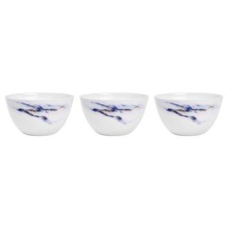 Prouna Marble Azure Nut - Olive Bowl / All Purpose, Set of 3 in White at Nordstrom