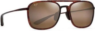 Maui Jim Havana Frame Zonnebril - Heren - Zonnebrillen - Bruin - 55 MM - Accessoires