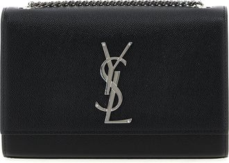 Saint Laurent Kate Small Borse A Tracolla Nero-Donna