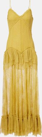 De La Vali Kala lace maxi dress