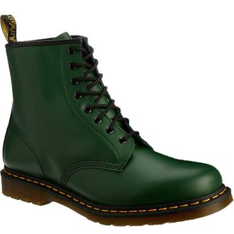 Dr. Martens 1460 Smooth Leather Unisex Ankle Boots - Green - Size:UK 6.5
