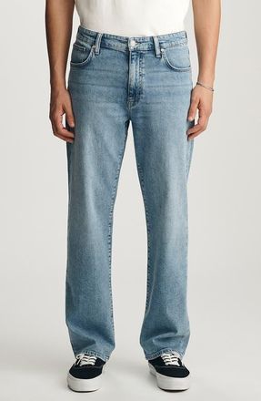 Mavi Marlon Relaxed Fit Wide Leg Jeans in Cloud Ocean Blue at Nordstrom, Size 29 X 32