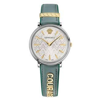 Versace V-Circle Manifesto Quartz Silver Dial Ladies Watch VBP010017