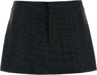 Alexander Wang Wollen mini-rok - Grijs