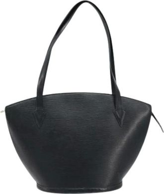 Louis Vuitton Pre-owned Handbags, female, Black, Size: ONE SIZE Pre-owned Saint Jacques Handbag