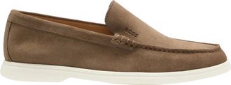 HUGO BOSS Schoenen, Heren, Beige, 43 EU, Stijlvolle Schoenencollectie