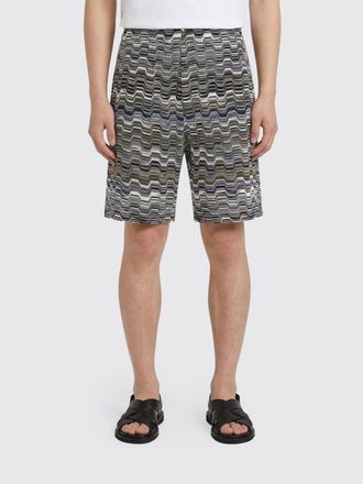 Missoni Pantaloncini in cotone con motivo jacquard